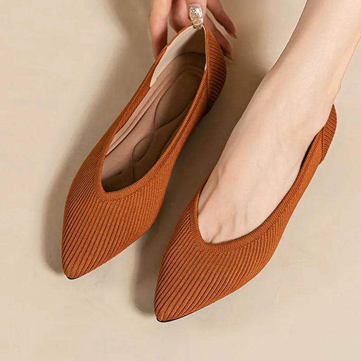 Flexible Pointy-Toe Flat