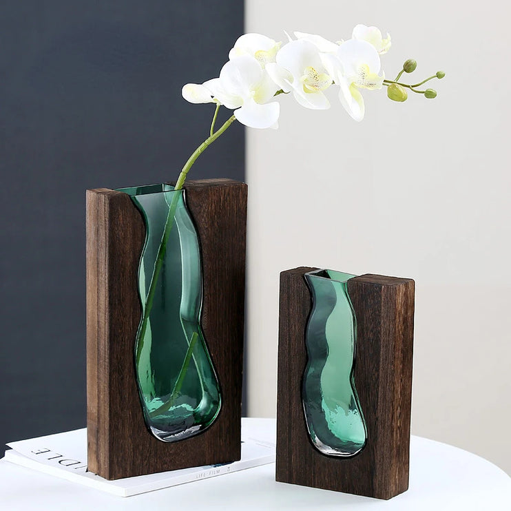 Forest's Walnut Table Vase