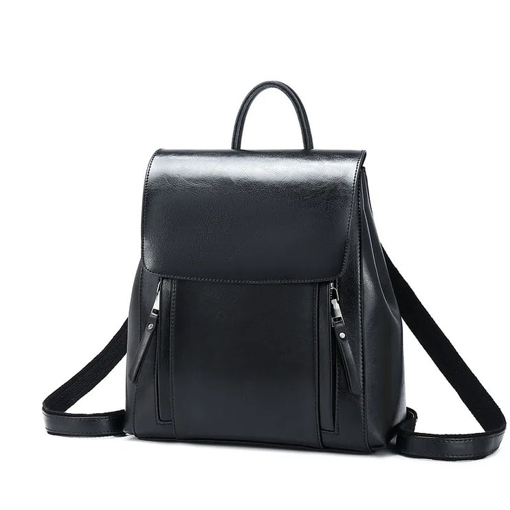 The Convertible Backpack - Genuine Leather