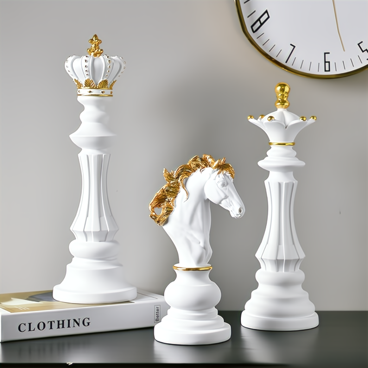 Chess Elite Trio| Oversized Figurines