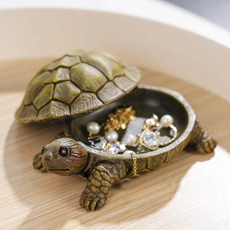 Garden's Turtle Jewelry Keeper