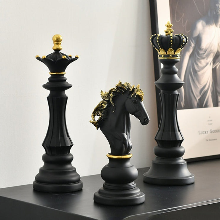 Chess Elite Trio| Oversized Figurines