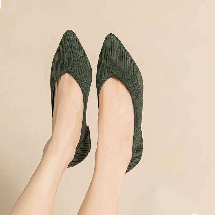 Flexible Pointy-Toe Flat