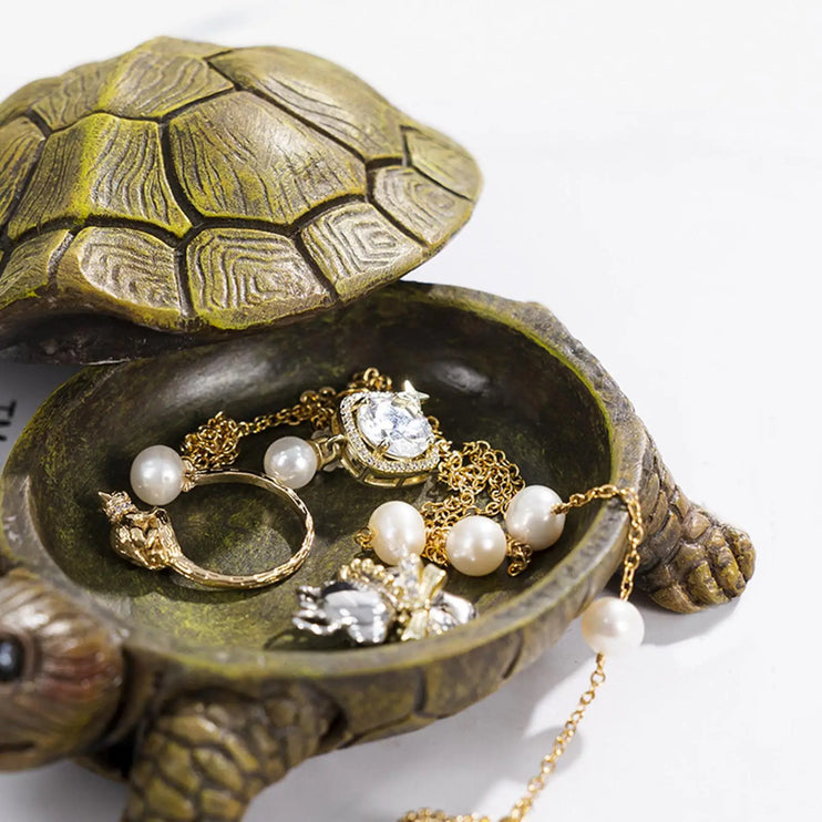 Garden's Turtle Jewelry Keeper