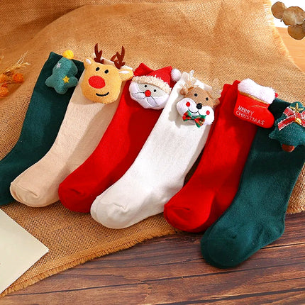 Kids' Festive Plush Socks