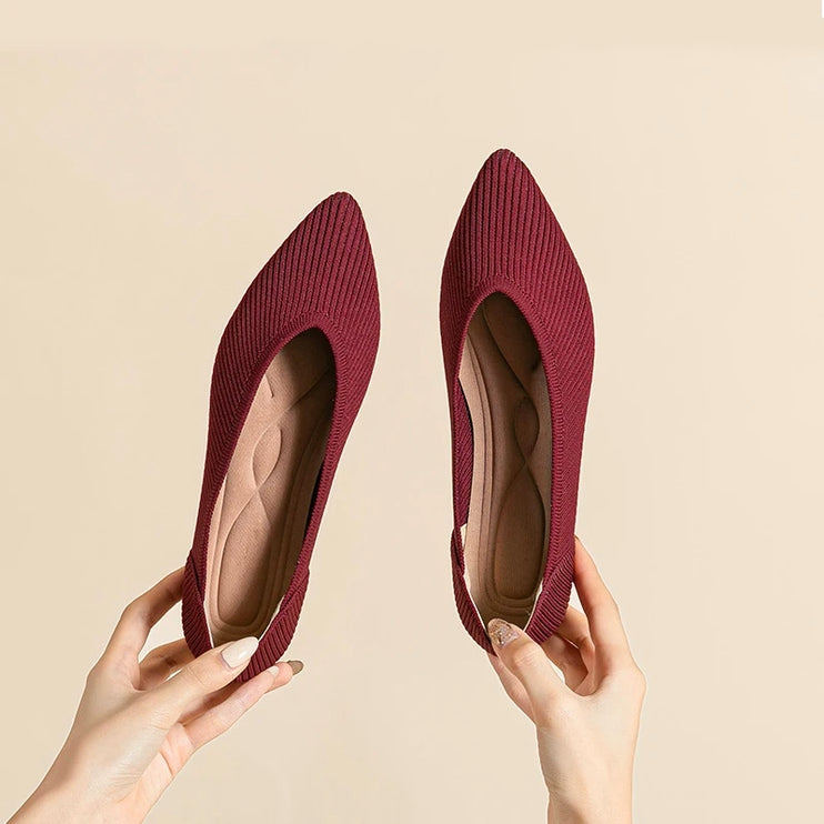 Flexible Pointy-Toe Flat