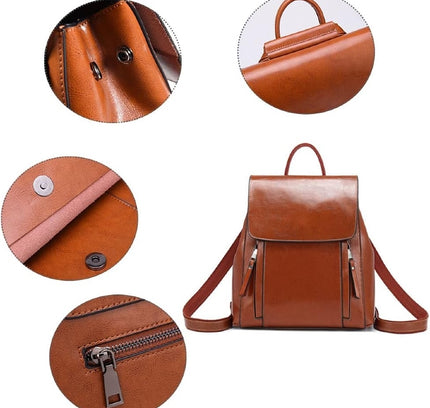 The Convertible Backpack - Genuine Leather