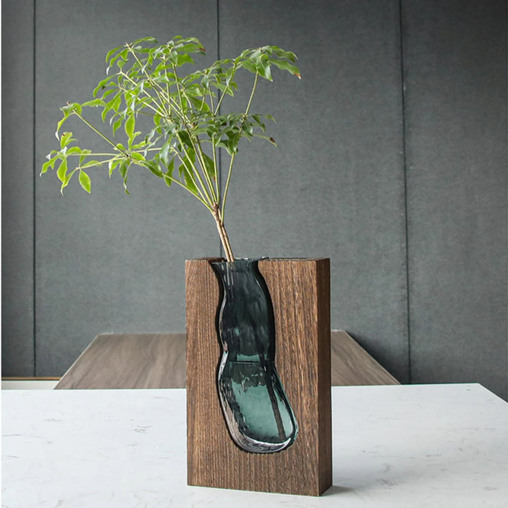 Forest's Walnut Table Vase