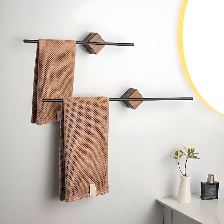 Walnut Wood Towel Holder