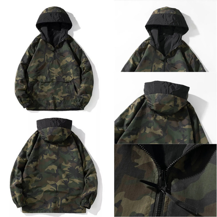 Double-Sided Waterproof Pullover