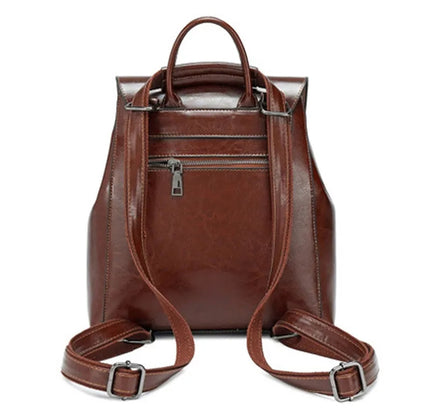 The Convertible Backpack - Genuine Leather