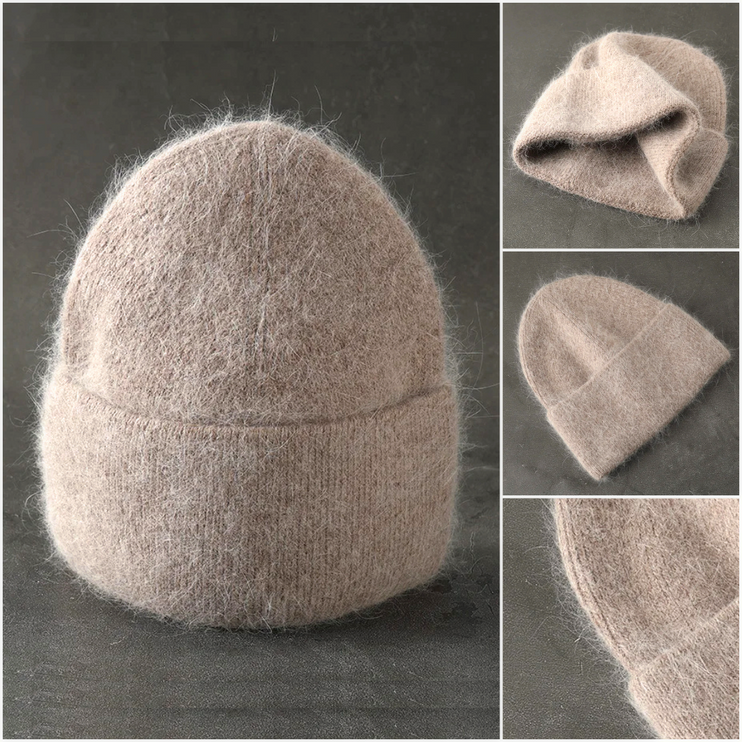 Handcrafted Angora Beanie