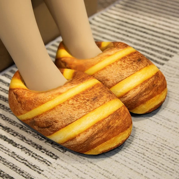 Baked Baguette Slippers