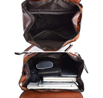 The Convertible Backpack - Genuine Leather