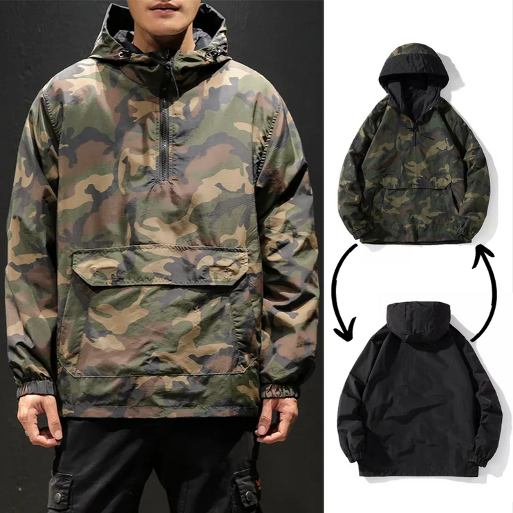 Double-Sided Waterproof Pullover