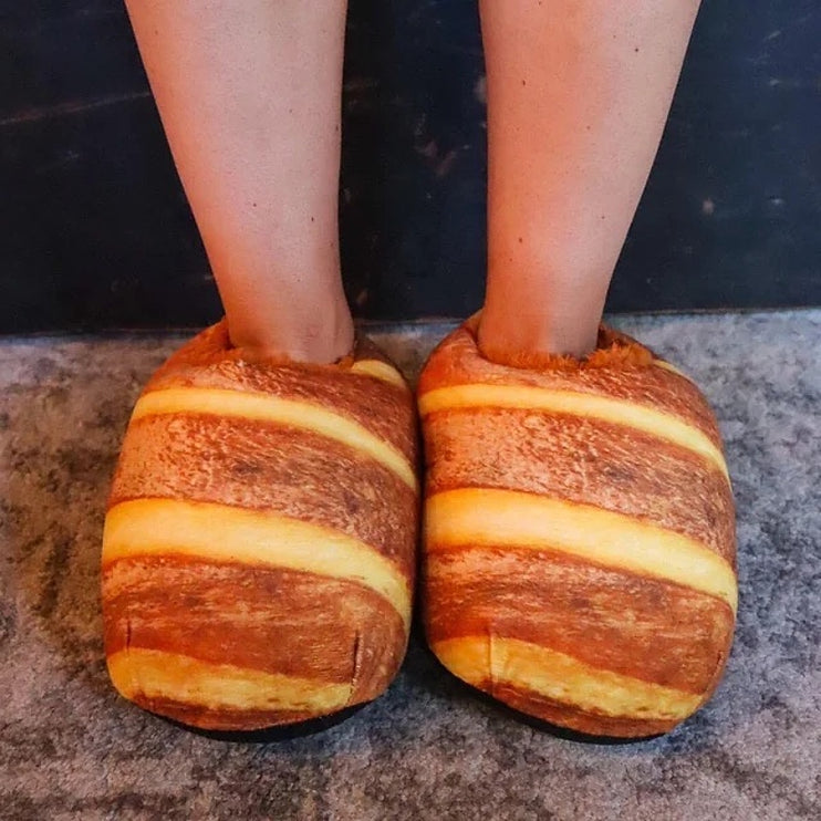 Baked Baguette Slippers