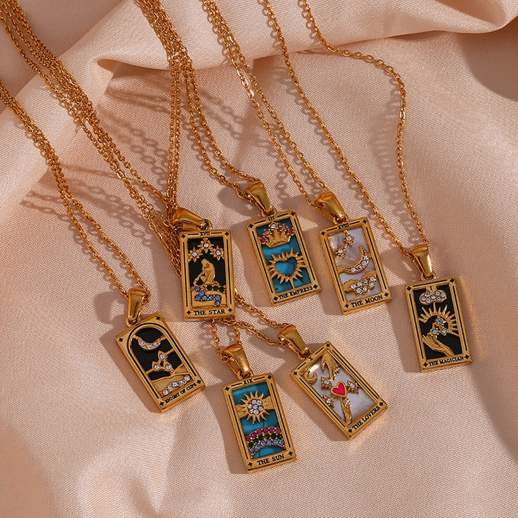 The Tarot Jewel - 18k Gold Plated