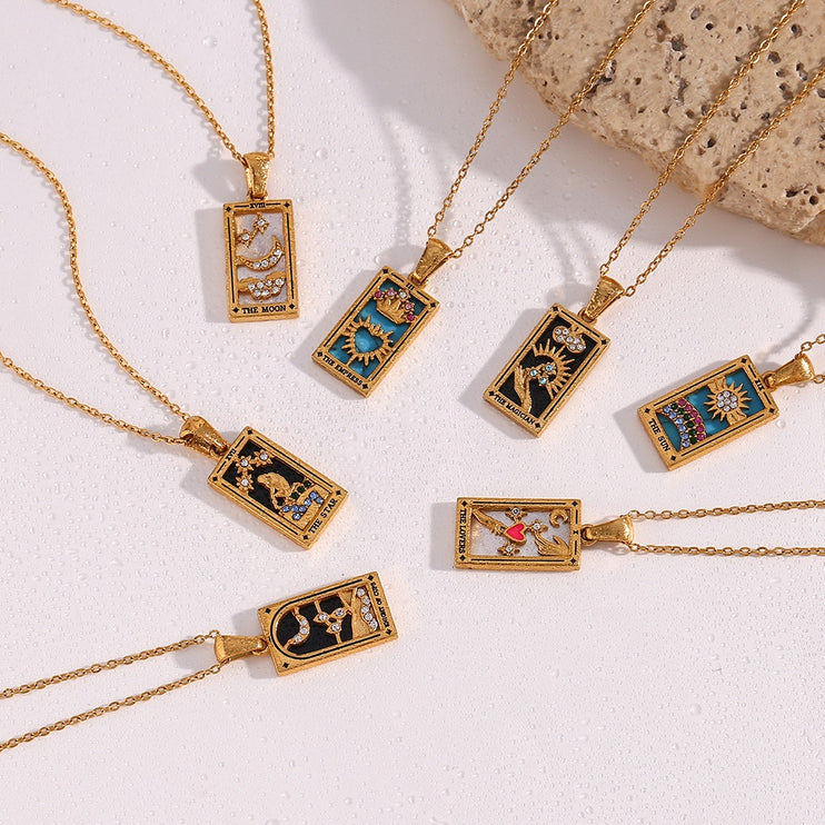 The Tarot Jewel - 18k Gold Plated