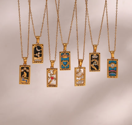 The Tarot Jewel - 18k Gold Plated