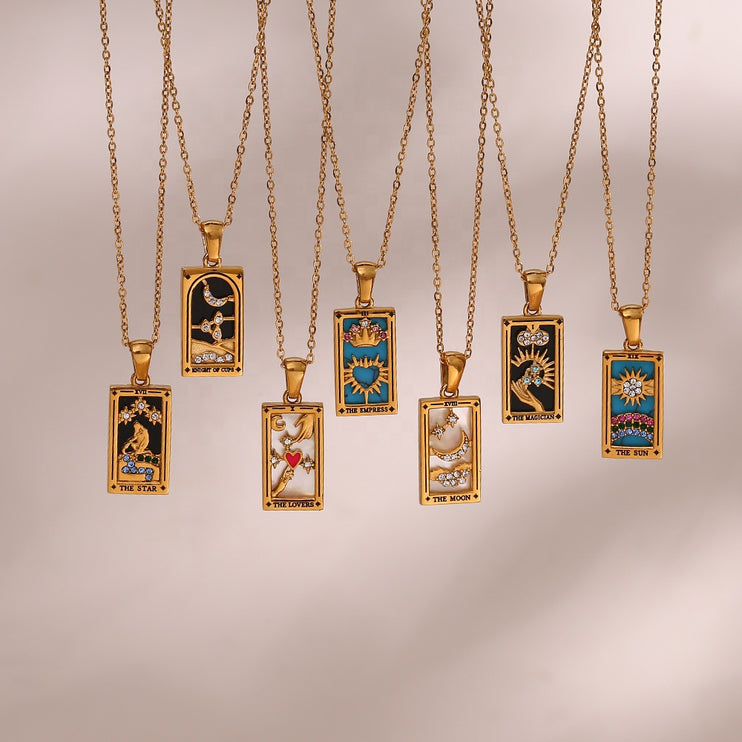 The Tarot Jewel - 18k Gold Plated