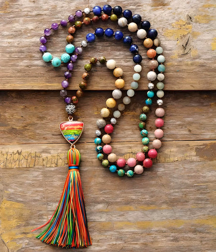 The 7-Chakra Stone Necklace