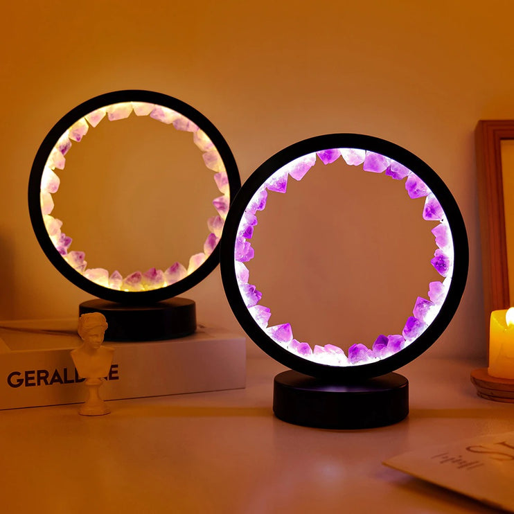 CrystalGlow Lamp